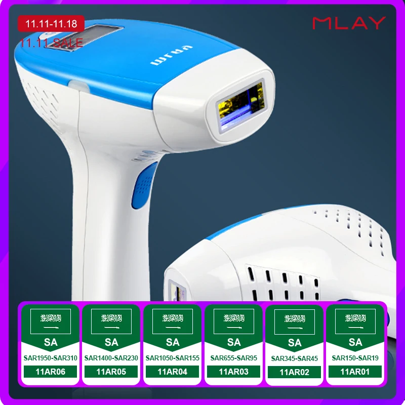 Mlay Laser Epilator Original M3 Laser Hair Removal Machine IPL Hair Removal Photoepilator for Women Men Dropshipping Hair Remove