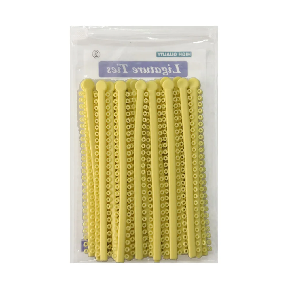 1000 Pcs Dental Orthodontic Elastic Ligature Ties Colorful Bands 20 Sticks per Pack for Brackets Braces Orthodontic Treatment - Image 6