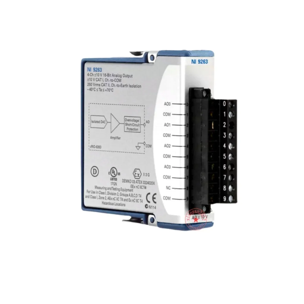 Ni-9263, 4-channel c series voltage output module