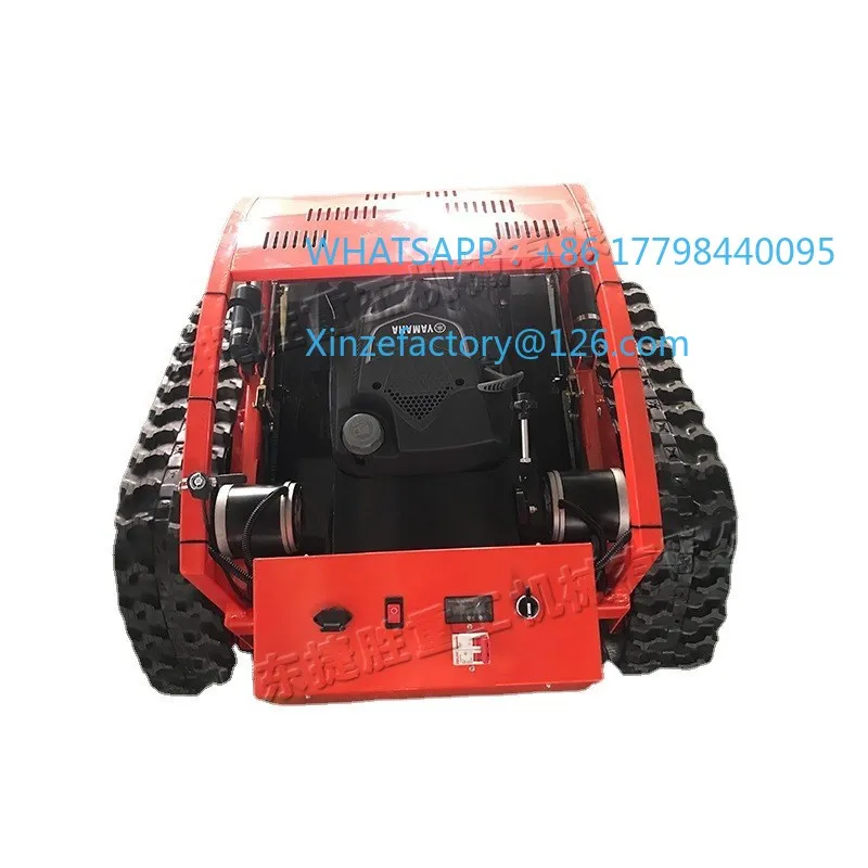 เครื่องตัดหญ้าแบบสายพานควบคุมระยะไกลที่ปรับแต่งได้