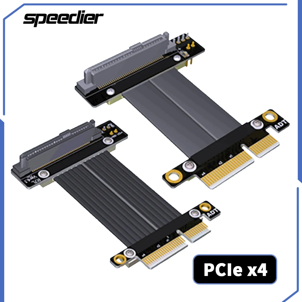 ADT U.2 interface U.2 to PCI-E 3.0 4.0 x4 SFF-8639 NVMe pcie ssd extension Adapter cable Riser PCIe PCI-E 4x for U.2 NVMe SSD