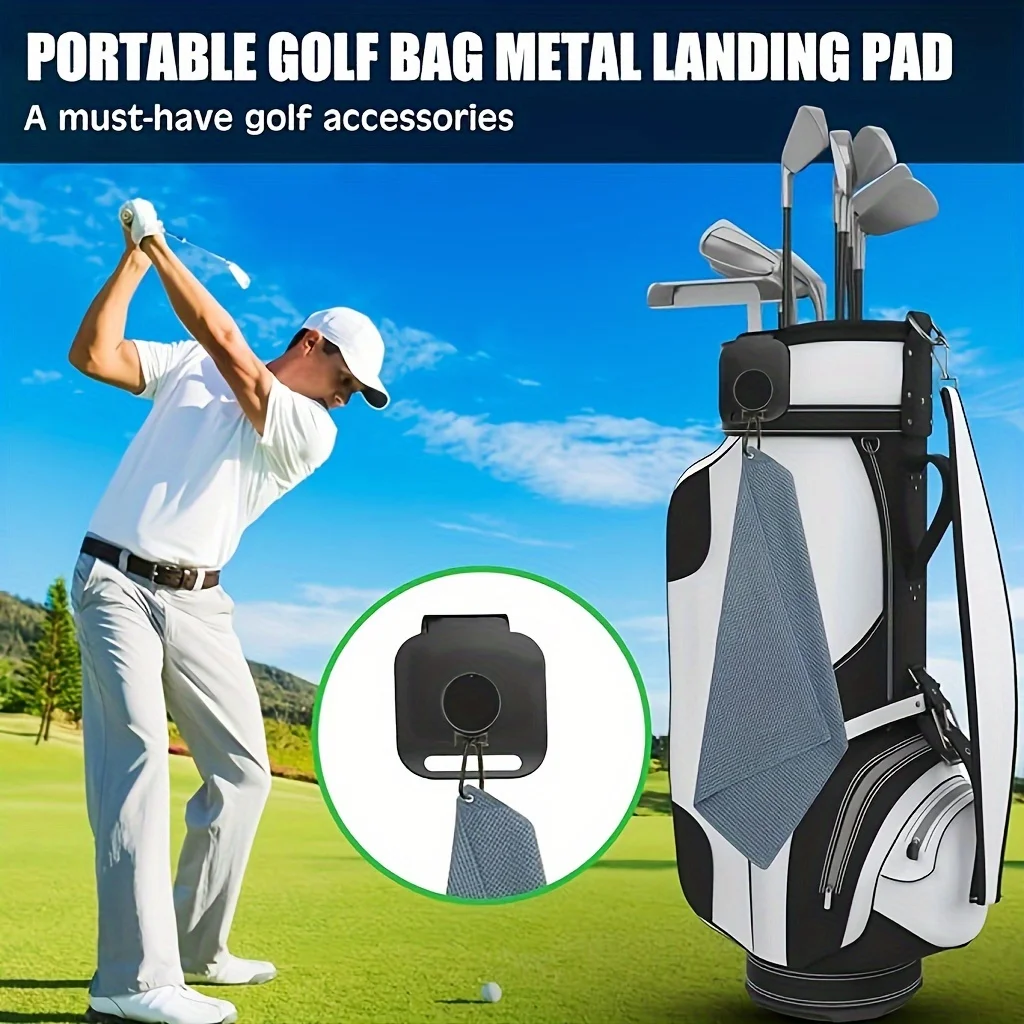 وسادة هبوط حقيبة الجولف المغناطيسية (9*8 سم) لمنشفة الجولف المغناطيسية، محدد المدى للجولف، قارورة الجولف، مكبر صوت الجولف - الوصول السريع إلى G المغناطيسي #3