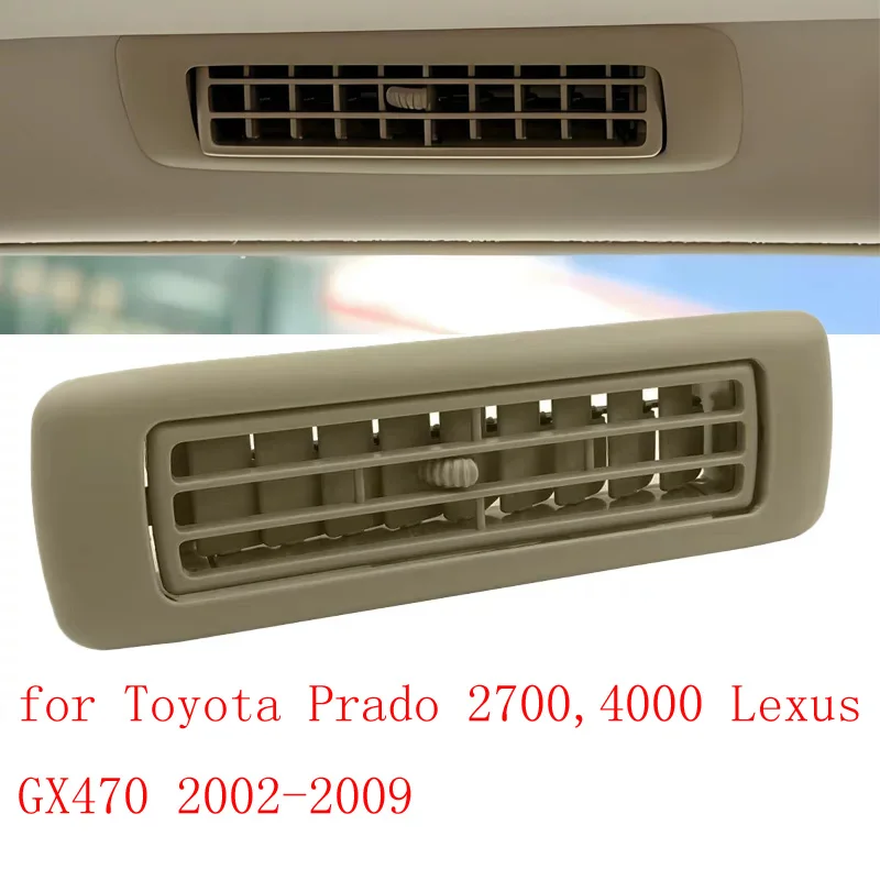 Car accessories ceiling air conditioning vents for Toyota Prado 2700, 4000 Lexus GX470 2002-2009 roof air vents louvers