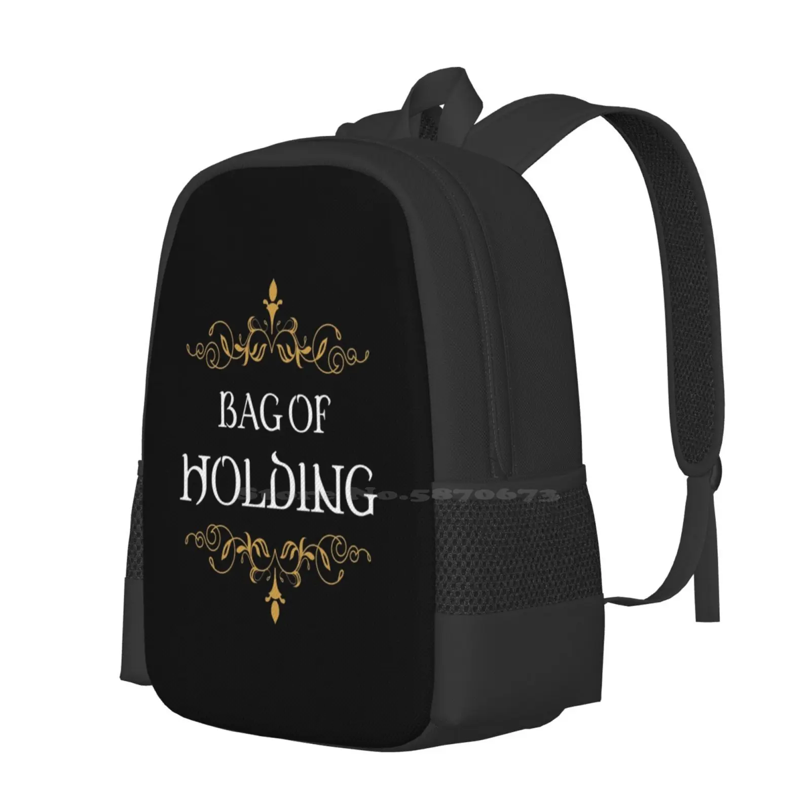 Tabletop Rpg Addict Bag Mochila para Homens e Mulheres, Dnd D e D Dragons, Pathfinder, Eldritch