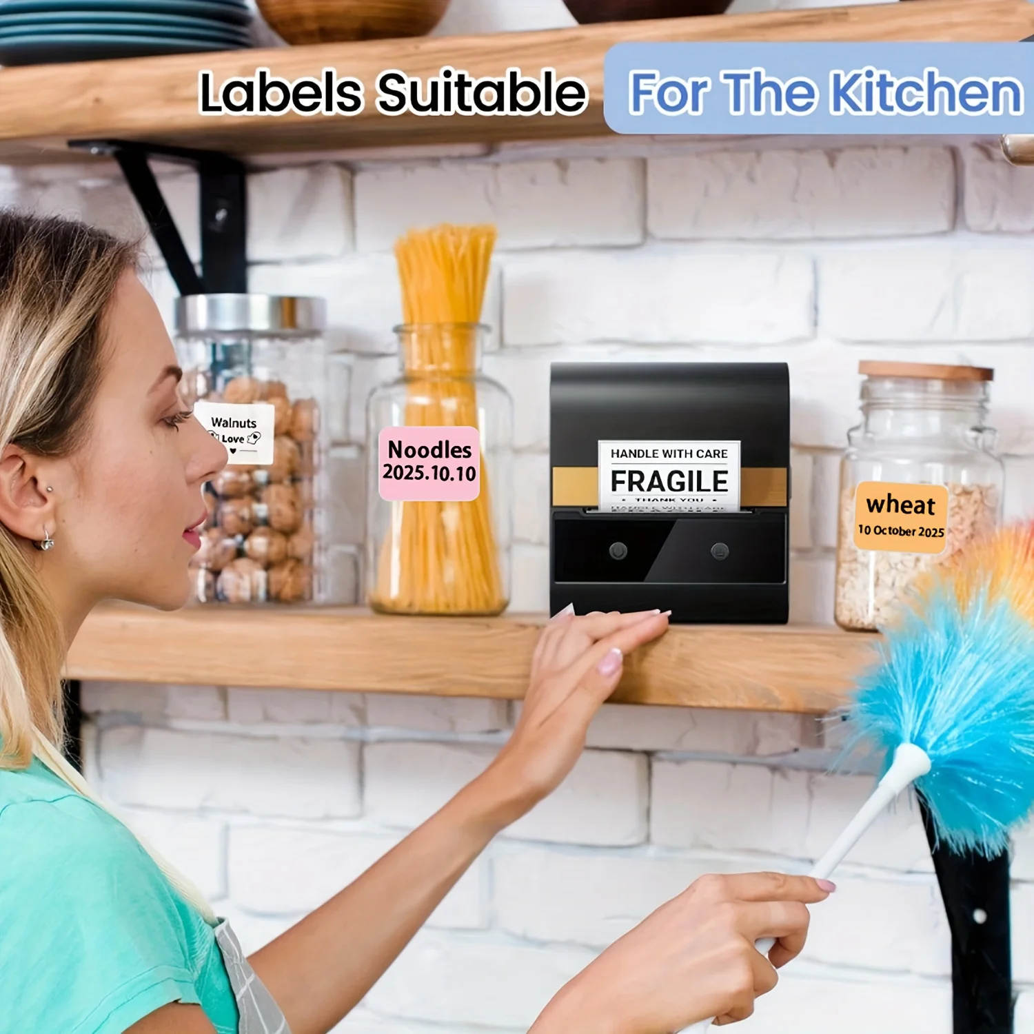 [Красочные наклейки]Красочные наклейки — совместимые с M110/M221/M220/M120/M200, подходят для штрих-кода/приключения