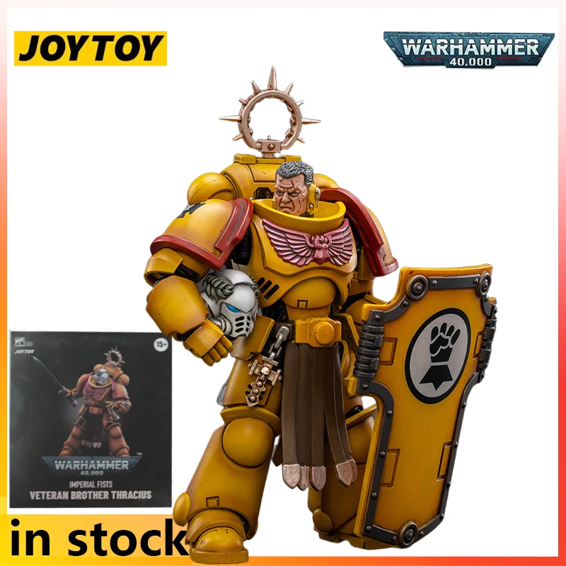 Joytoy original 1/18 terminado móvel série mecha warhammer 40000 punhos imperiais anime figura de ação modelo brinquedos presentes para meninos