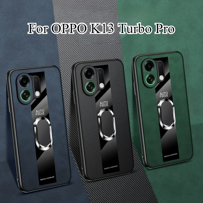 ل Magsafe حلقة حامل غطاء ل ممن لهم K13 توربو برو K13X بو جلد الغنم المغناطيسي شحن لاسلكي للصدمات الغطاء الخلفي