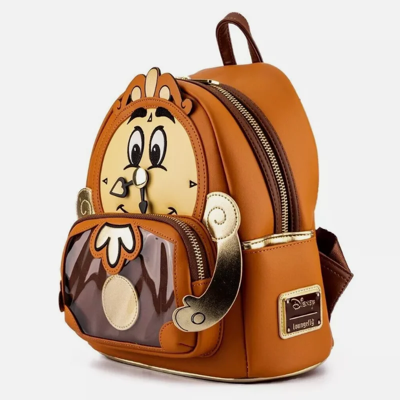 Hot Disney Loungefly Lacc Beauty And Beast Bag Cartoon Cute Children'S Backpack Girl Mini Leisure Backpack Surprise Gift