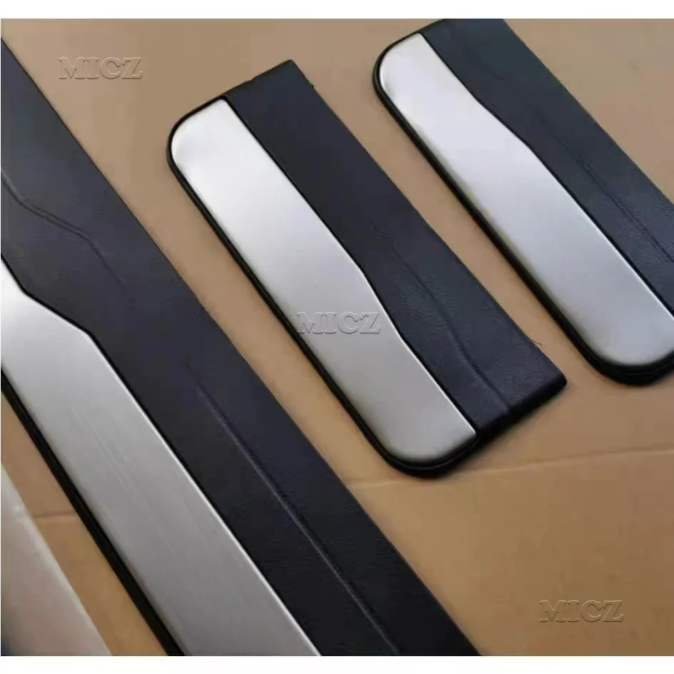 For Honda JAZZ FIT 2014-2019 Car Styling Door Sill Plate Auto Pedals Protector Cover 4PCS