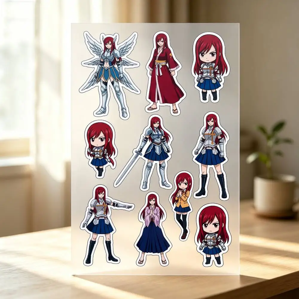 1pc E-rza 스칼렛 스티커 자동차 바디 범퍼 창문 - Laptop Accessories Wallpaper 리뷰 및 가격