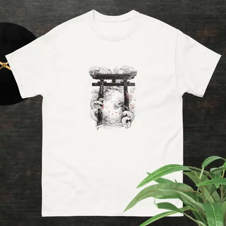 

Torii Gate Tattoo Art – Japanese Shinto Shrine Design