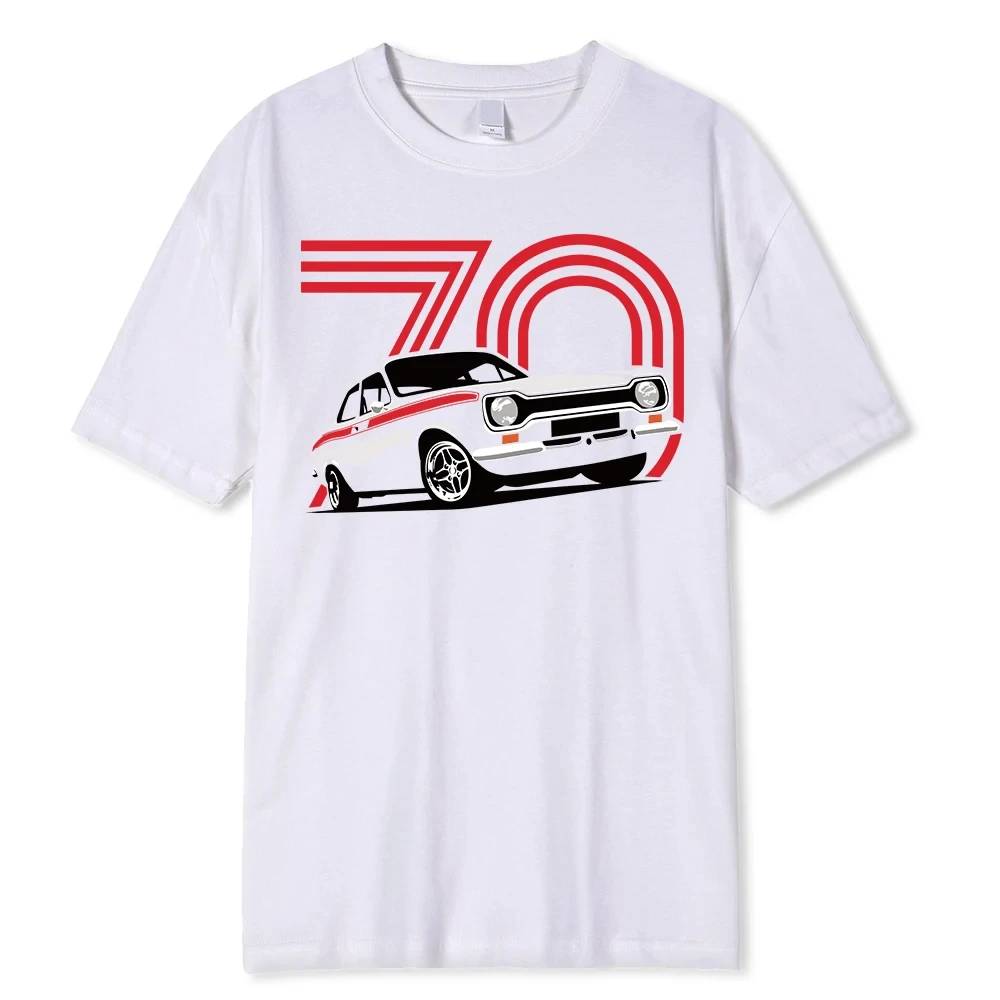 Mk1 Escort Mexico T Shirt, Gift for Dad Him Birthday Hot Sale Super Fashion Summer Funny Printing Street Create Your Own T Shirt