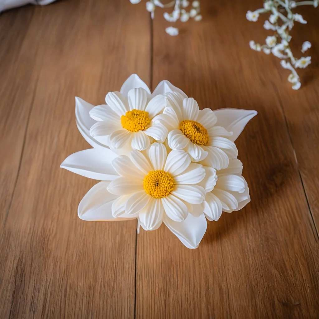 1 Stück Blumenduftkerzen-Silikonform – vielseitig einsetzbar für Heimwerkerarbeiten, Seifenherstellung und Tonprojekte – Detail 30