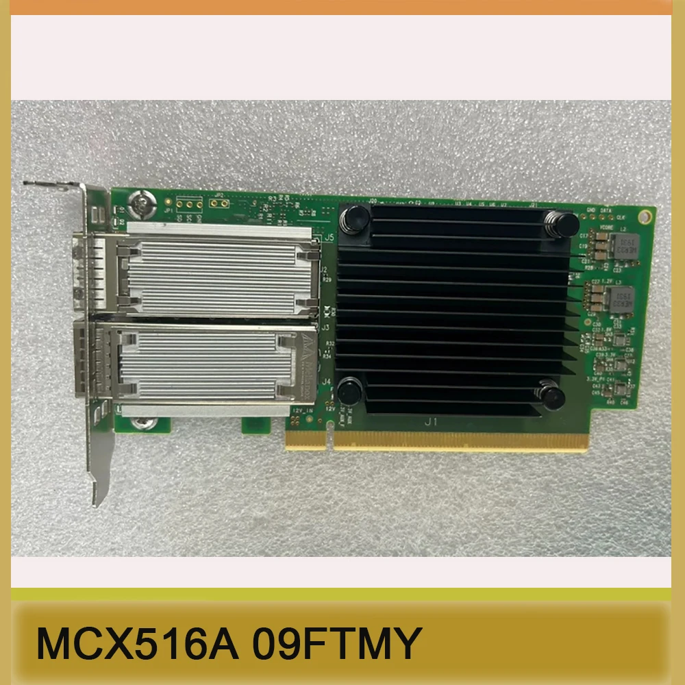 For Mellanox DELL version Ethernet dual-port 100G network Card MCX516A 09FTMY