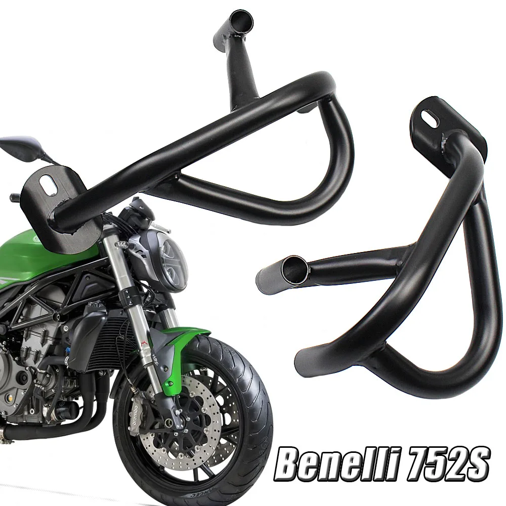 Motorcycle Front Lower Crash Bar Engine Guard Frame Protection Bumper Protector For Benelli 752S 2019-2022