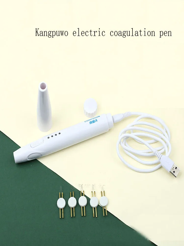 Electric Coagulation Pen Hemostat Double Eyelid Surgery Beauty Plastic Eye Cautery Komplo Rechargeable Type