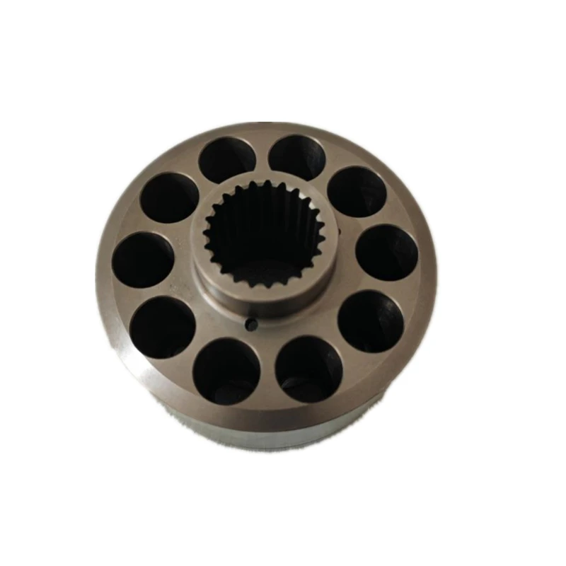 For Excavator Parts Psvl-4200-11 Hydraulic Oil Pump Cylinder Plunger Port Plate 10 Hole Excavator Accessories