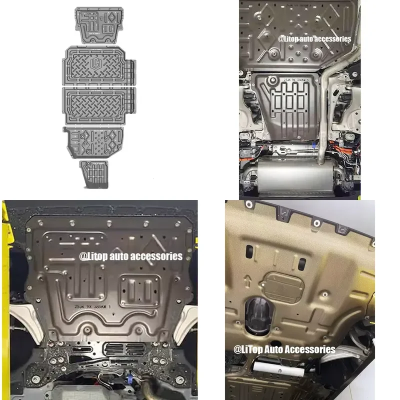 Ex Factory Auto Parts Engine Shield Chassis Lower Cover For 2025 2026 Zeekr 9x Body Bottom Protection Kit