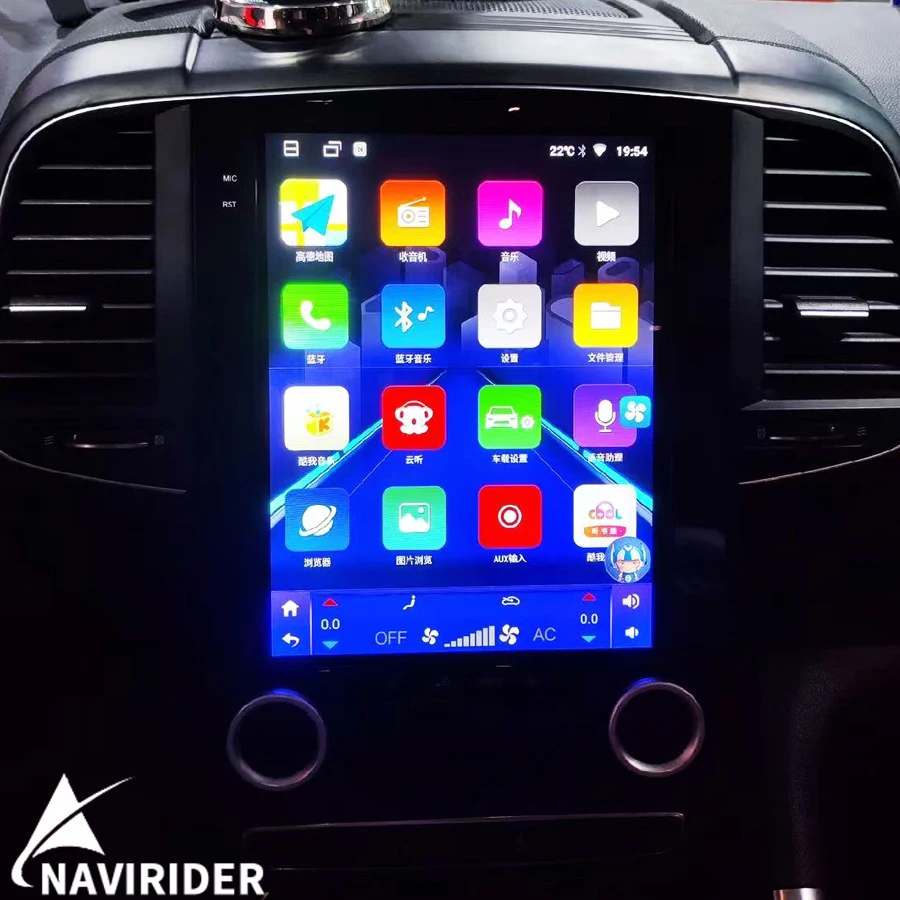 

9,7-дюймовая автомагнитола Android 15 для Renault Koleos, Megane 4, Samsung SM6, Talisman 2017-2019: мультимедийный видеоплеер с экраном