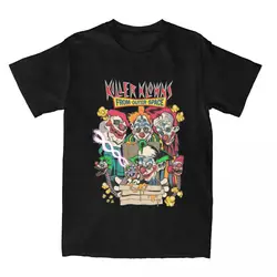 Killer Klowns From Outer Space Merch T-Shirts for Men Women Awesome Pure Cotton New Arrival Clothing