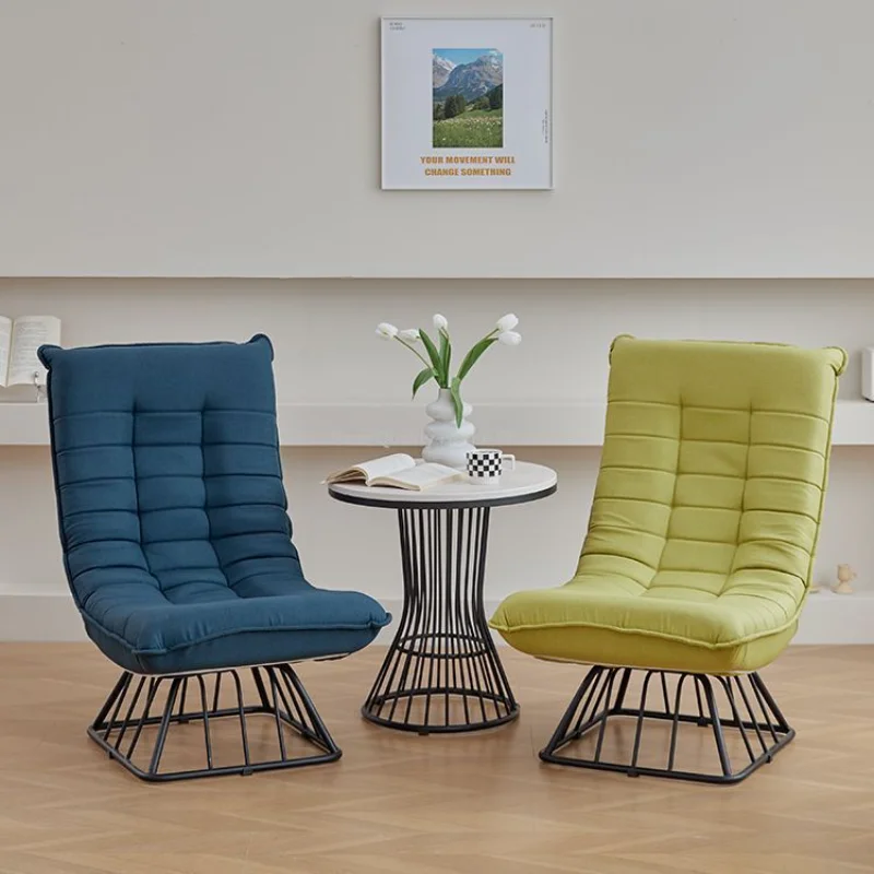 

Minimalist Light Luxury Balcony Recliner Integrated Sofa Folding Rotary Advanced Luxury Can Sit and Lie Sofa Chair