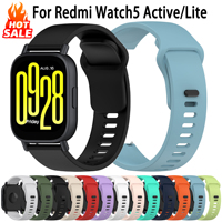 Original Silicone Strap For Redmi watch 5 Active/5 lite SmartWatch accesorios 22mm Sport correa bracelet Redmi watch 5 Lite band