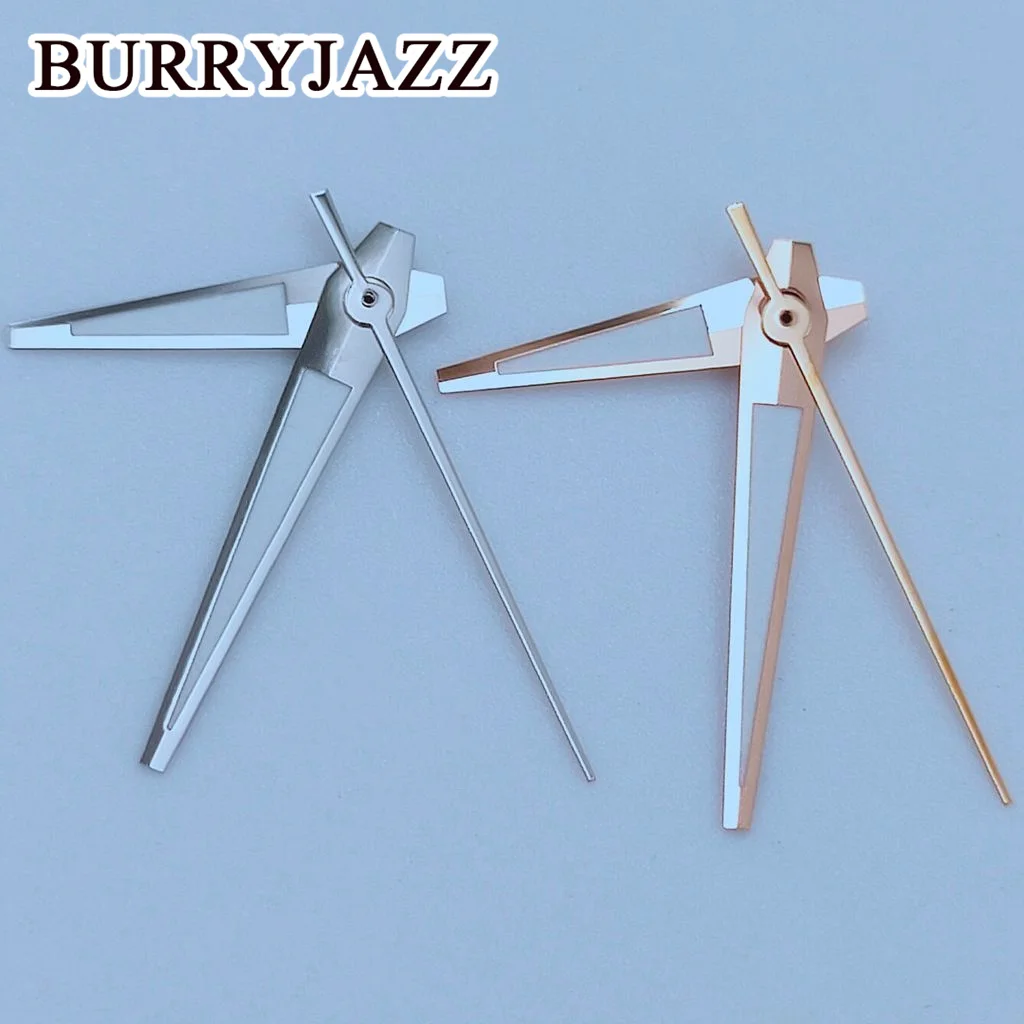 BURRYJAZZ NH35 NH36 NH38 7S26 7S36 4R35 4R36 Watch HandsSilver Rose Gold Gun Green Hands Green Luminous