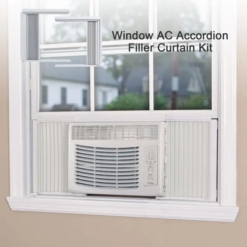 

Window AC Insulation Side Panel Windproof Insulation Side Panel Filler Kit Good Insulation Easy Install Energy Saving