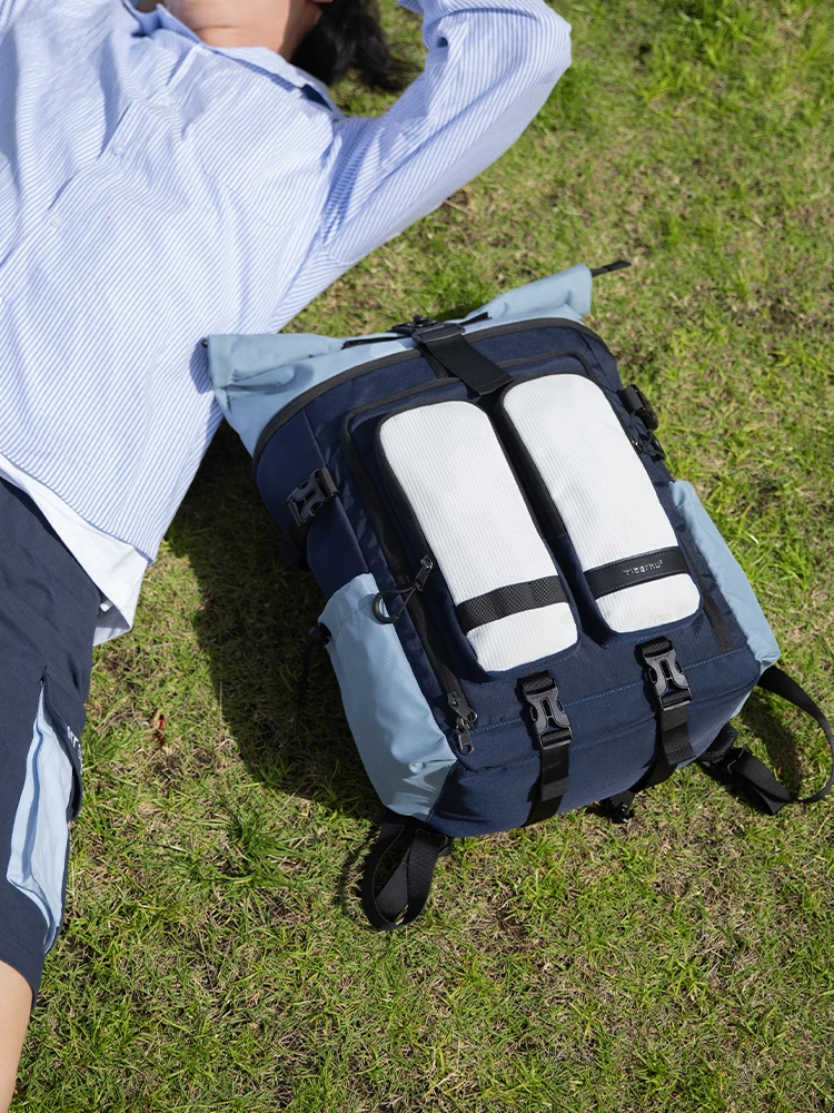 حقيبة ظهر عصرية من Tigernu 2025 لأجهزة الكمبيوتر المحمول للرجال والنساء حقيبة مدرسية للشارع حقائب ظهر Tarvel