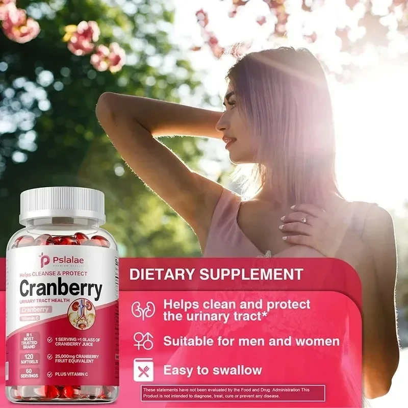 Canneberge biologique - Nettoyage des reins, antioxydant, soutient la santé des traits urinaires et de la vessie, augmente l'immunité, favorise le métabolisme