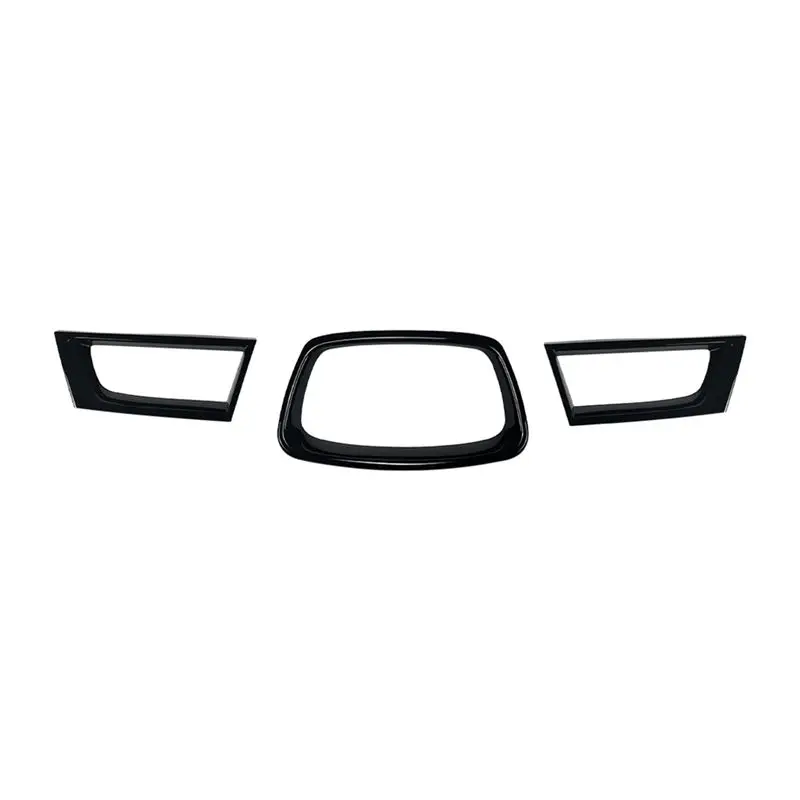 

A57E-Car Grille Front Hood Grille Racing Bumper Grill Exterior Accessories For Subaru Impreza WRX STI 2006-2007 Glossy Black