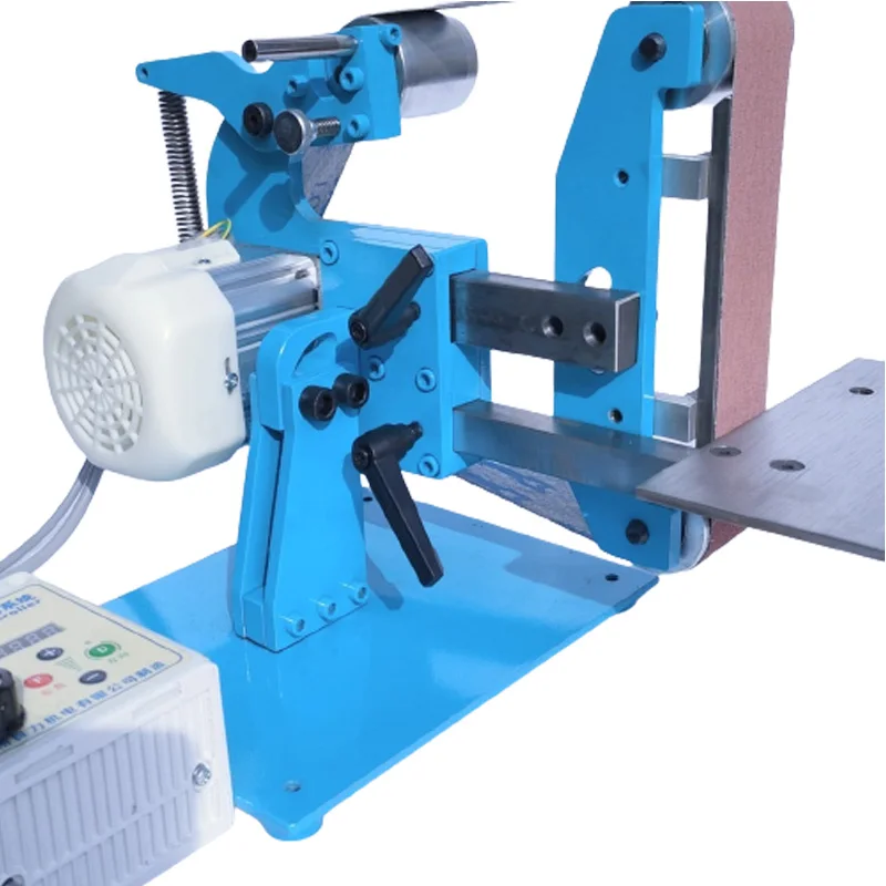 Small Multifunctional Belt Sander Grinding Machine Abrasive Belt Machine Sandbelt For Vertical And Horizontal Use 750W 220V