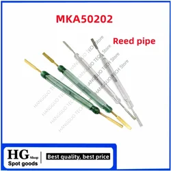 5PCS/Lot MKA50202 Reed tube 5*50MM normally open type high-power high-current 5A 250W sensor magnetic control switch MKA50202