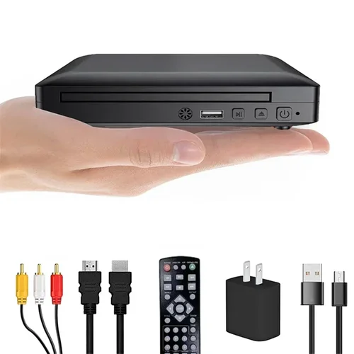 Reproductor de DVD en casa Full HD 1080P de varias regiones, reproductor de discos de TV Digital Multimedia, compatible con DVD, CD, MP3, MP4, RW, VCD, sistema de cine en casa