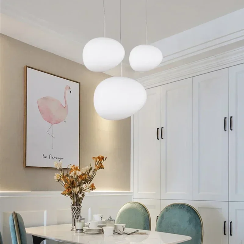 

Modern Glass Pendant Lights Italy Gregg Hanging Lamp Led Irregular Hanging Lamp Dining Kitchen LOFT Light Fixture