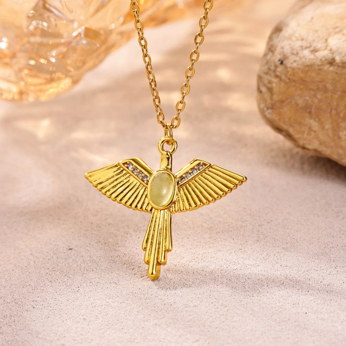 Elegante Vogel-Zirkon-Anhänger-Halsketten für Frauen Minimalistischer Schmuck Anhänger-Halskette Geschenk