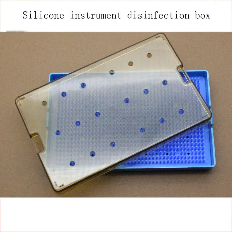 Sterilization box for microinstruments Silicone high temperature autoclave sterilization plastic box for ophthalmic surgery