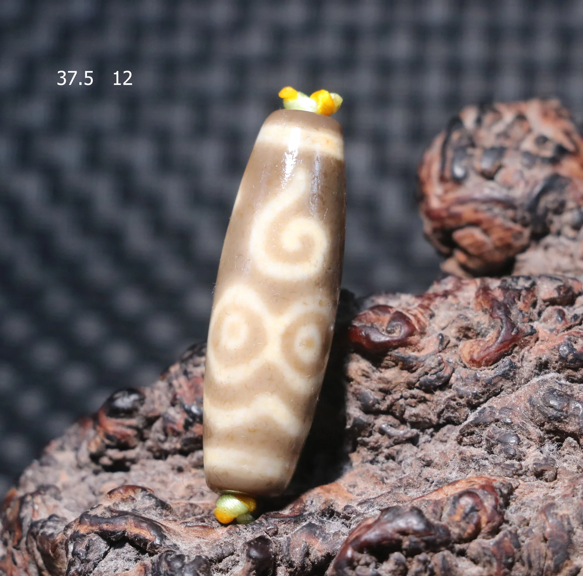 

Ultra Power Energy Tibetan old Agate Oily Patina Banruo Buddha Cap dZi Bead Amulet Fit For Bracelet Amulet Treasure Jewelry