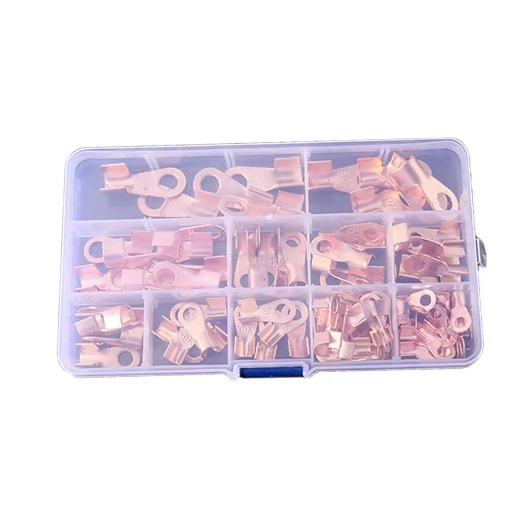 90 Pieces Flat Receptacle Set Male Cable Connector Connector