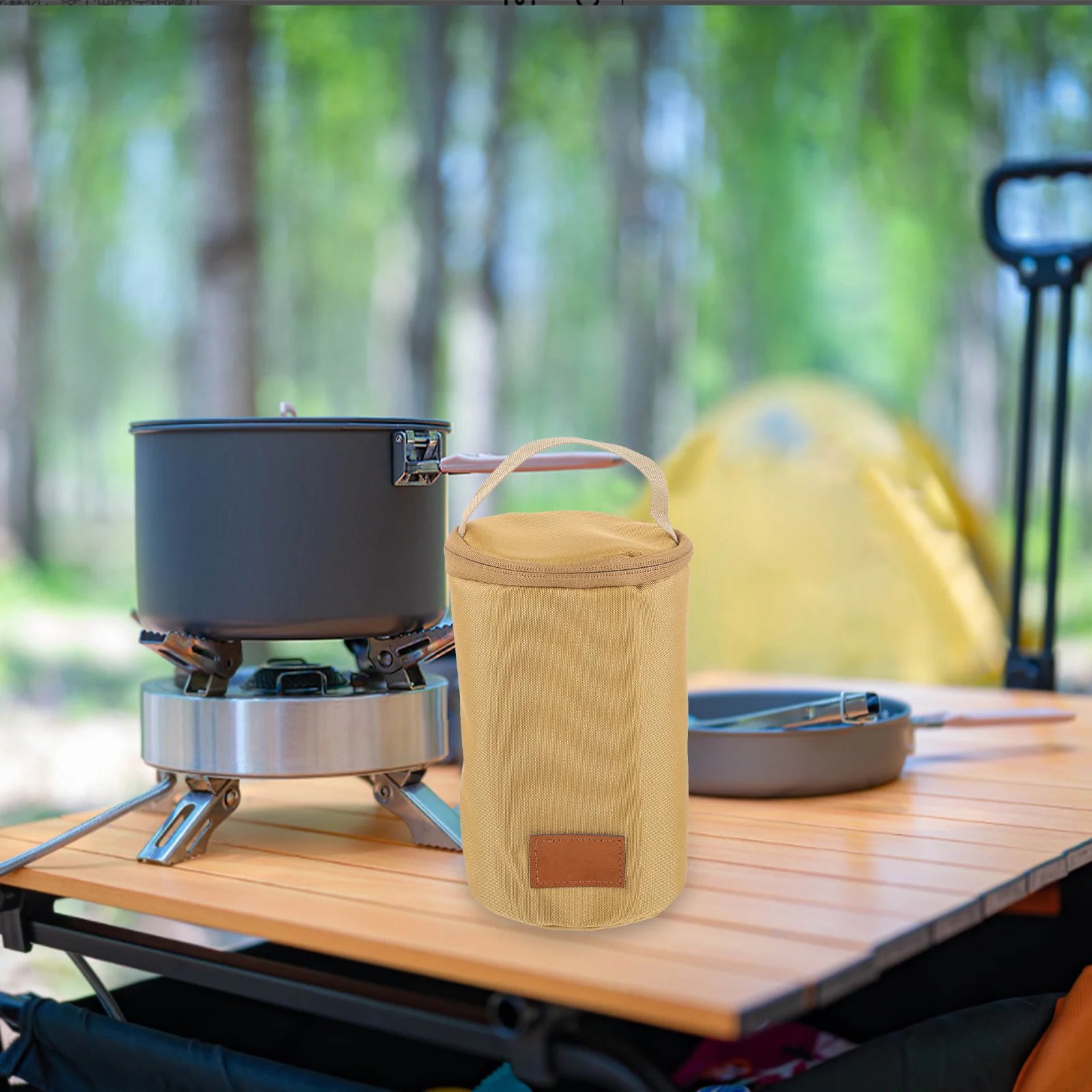 

Camping Lamp Storage Bag Waterproof Lantern Carrier Portable Lightweight Pouch for Hiking Fishing Hunting Trips