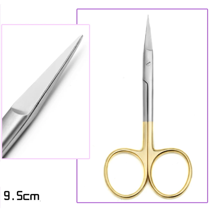 Ophthalmic Scissors Double Eyelid Tools And Instruments Thread Removal Eye Corner Opening Cosmetic Fine Scissors Surgical