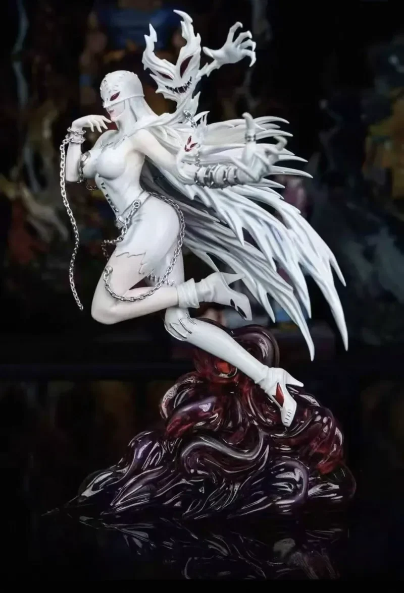 새로운 레이디 데비몬 애니메이션 피규어 디지몬 피규어 24cm 모델 장난감 컬렉션 데스크 장식품 PVC 장식 조각상 맞춤 선물 썸네일 3