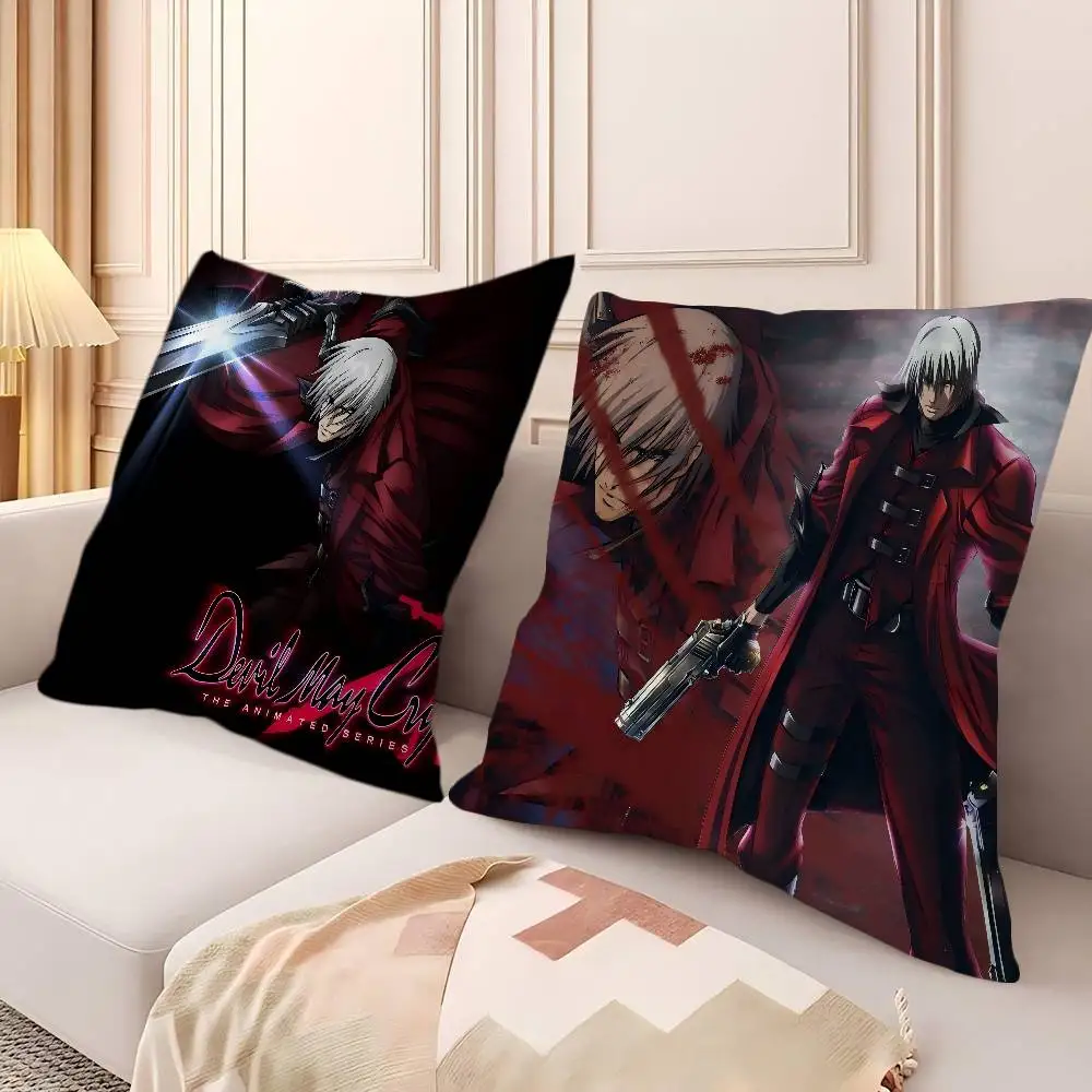 الشيطان قد يبكي-S أنيمي غطاء الوسادة 30x50 البوليستر وسائد أريكة وسائد رمي الزخرفية ديكور المنزل غطاء وسادة