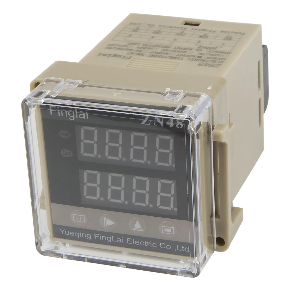 ZN48 series  digital time relay counter AC 220V 380V DC 24V 12V counting relay