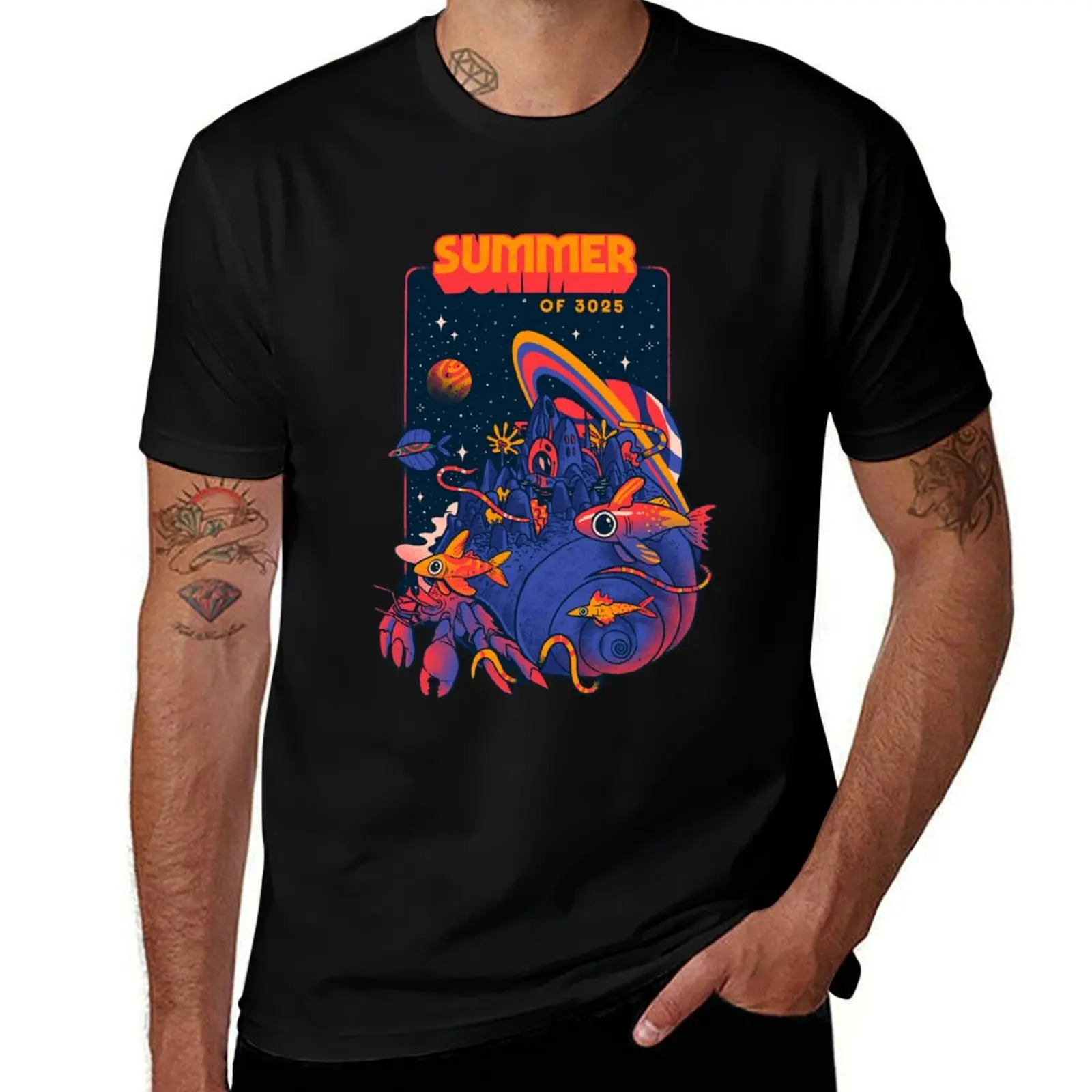 

Summer magic of 3025 (alternative color palette) T-Shirt t shirts with prints man graphic t shirt T-shirt