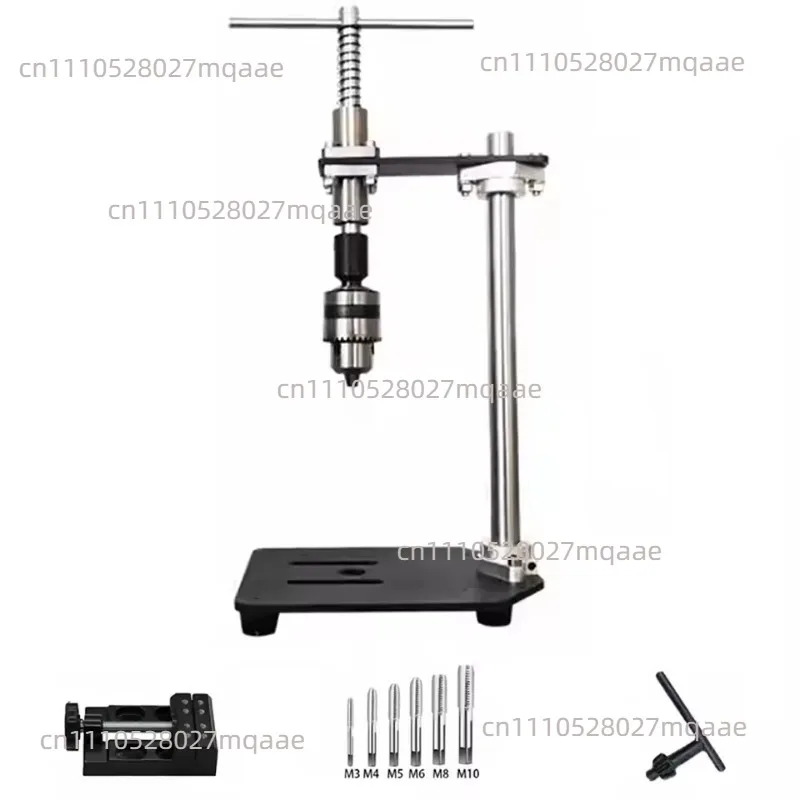 Manual Vertical Tapping Machine Tapping Small Handheld Adjustable Tap Wrench Bench Winch Extended Ratchet Shaker Arm