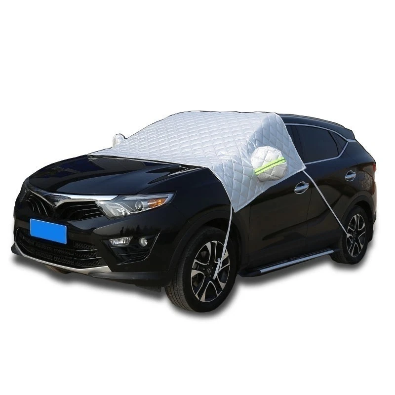 Demi-couverture spéciale pour voiture Suzuki Alto, vêtements de voiture, couette épaisse d'hiver, pare-brise avant, résistant à la neige, au gel, chaud