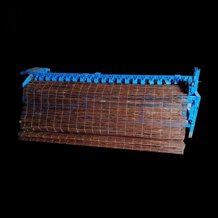 Reed Screen Weaving Machine Bamboo Knitting Mat Machine