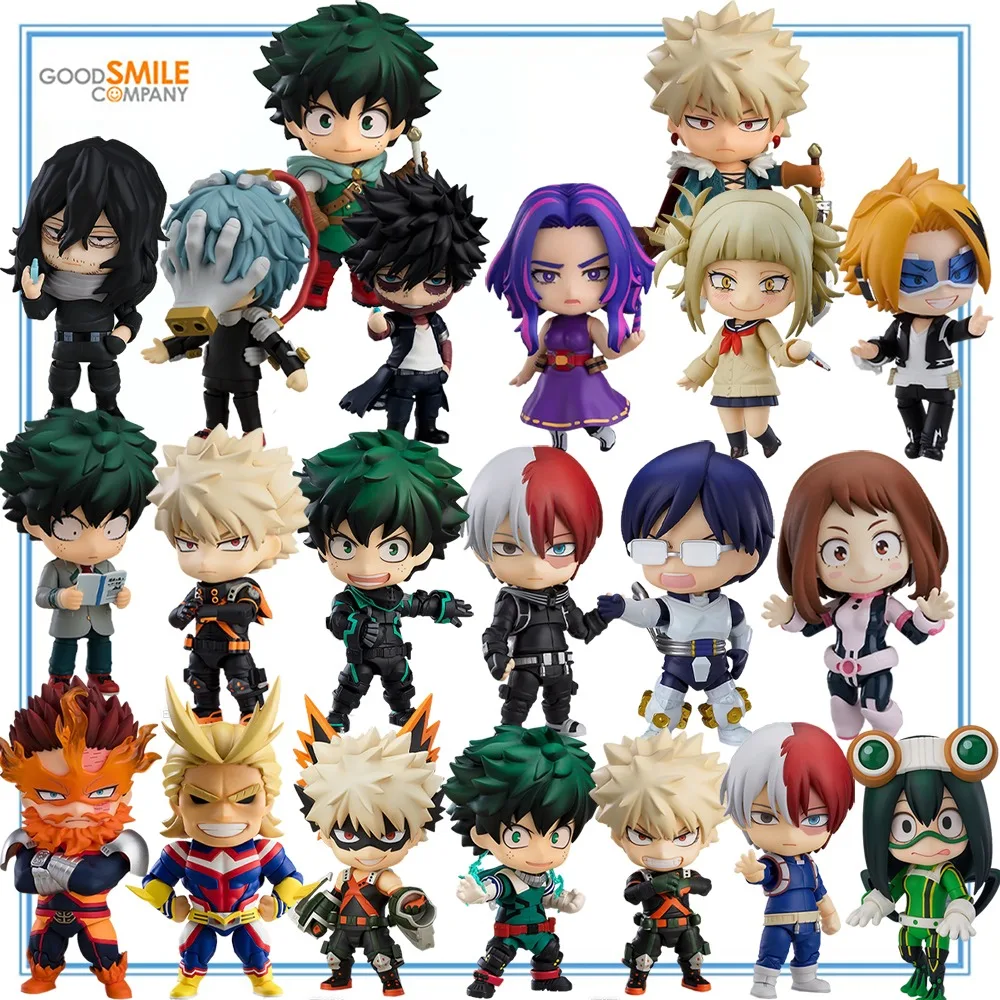

100% Оригинальные фигурки Good Smile Company Nendoroid по аниме Boku No Hero Academia: Урарака Очако, Асуи Цую, Мидория Изуку, Бакуго Кацуки (в наличии)
