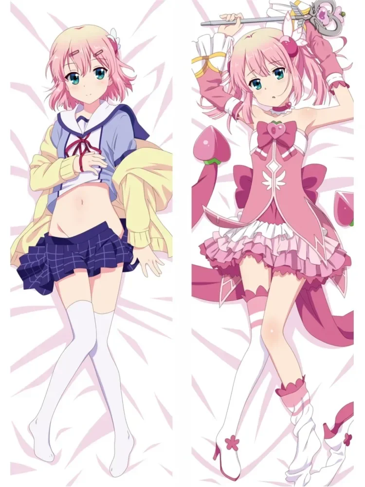 The New Dakimakura Anime The Demon Girl Next Door Yoshida Yuko Chiyoda Momo Decorative Pillowcase Hugging Body Pillow Cover Case